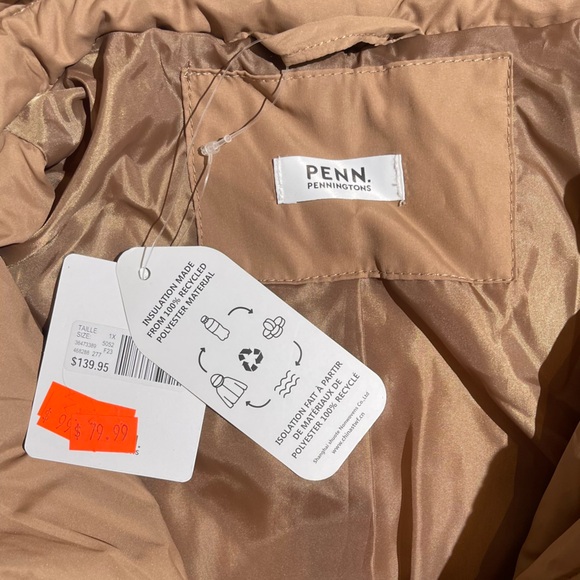 Penningtons Quilted Jacket NWT - Picture 3 of 6